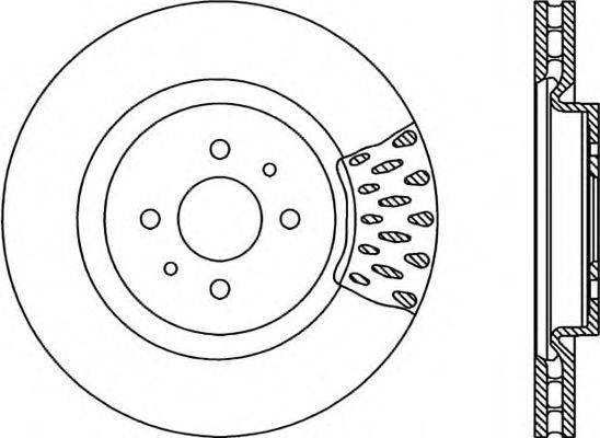 OPEN PARTS BDR174120 Тормозной диск