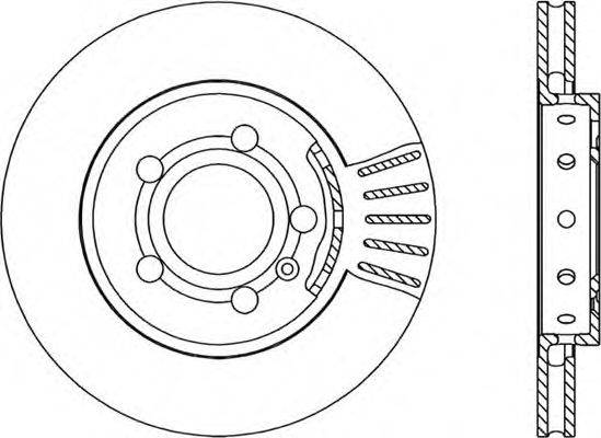 OPEN PARTS BDR174620 Тормозной диск