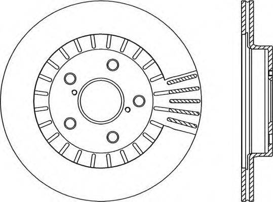 OPEN PARTS BDR183820 Тормозной диск