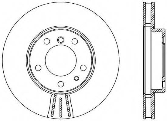 OPEN PARTS BDR192620 Тормозной диск