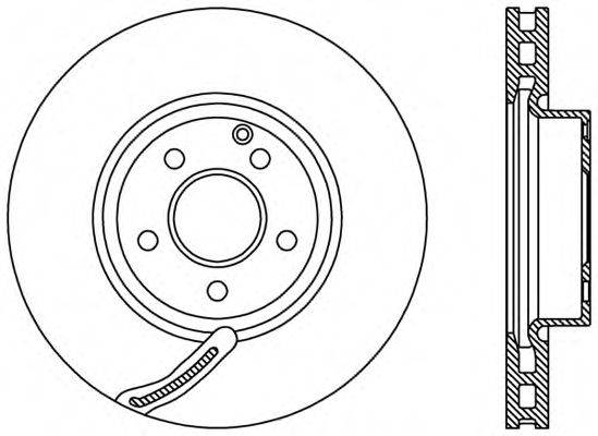 OPEN PARTS BDR239220 Тормозной диск