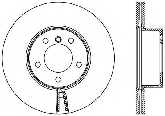 OPEN PARTS BDR242920 Тормозной диск