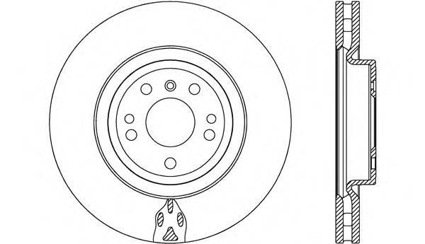 OPEN PARTS BDR269620 Тормозной диск