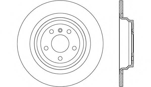 OPEN PARTS BDR269810 Тормозной диск