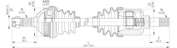 OPEN PARTS DRS6235.00