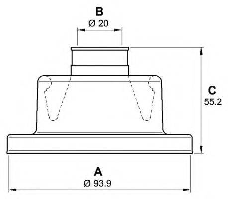 OPEN PARTS SJK700200 Комплект пылника, приводной вал