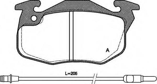 OPEN PARTS BPA0192.22