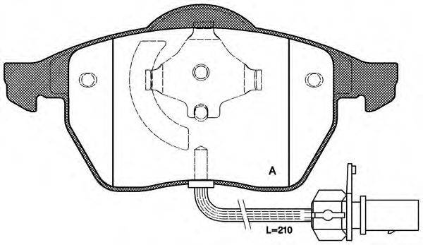 OPEN PARTS BPA0390.22