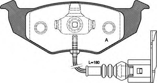 OPEN PARTS BPA0609.11