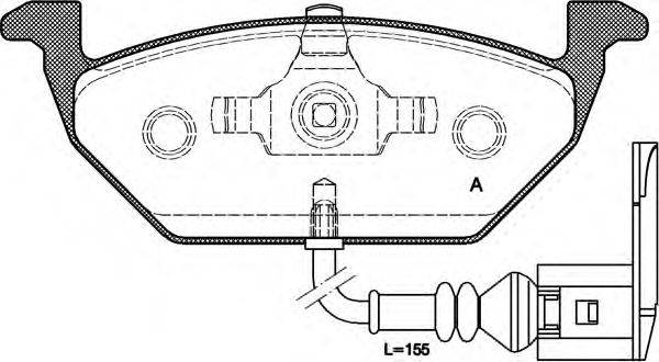 OPEN PARTS BPA0633.21