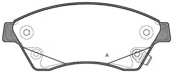 OPEN PARTS BPA1431.12