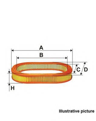 OPEN PARTS EAF342030 Воздушный фильтр