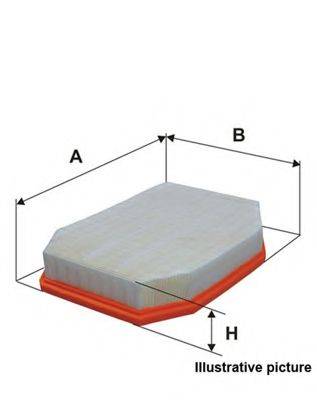 OPEN PARTS EAF345210 Воздушный фильтр