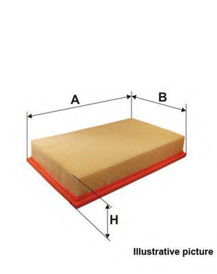 OPEN PARTS EAF360810 Воздушный фильтр