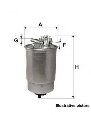 OPEN PARTS EFF509020 Топливный фильтр
