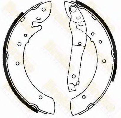 BRAKE ENGINEERING SH1179 Комплект тормозных колодок