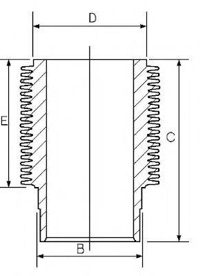 GOETZE ENGINE 1490006000 Гильза цилиндра