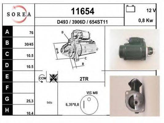 EAI 11654 Стартер