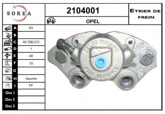 EAI 2104001 Тормозной суппорт