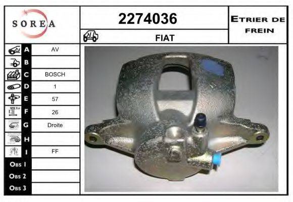 EAI 2274036 Тормозной суппорт