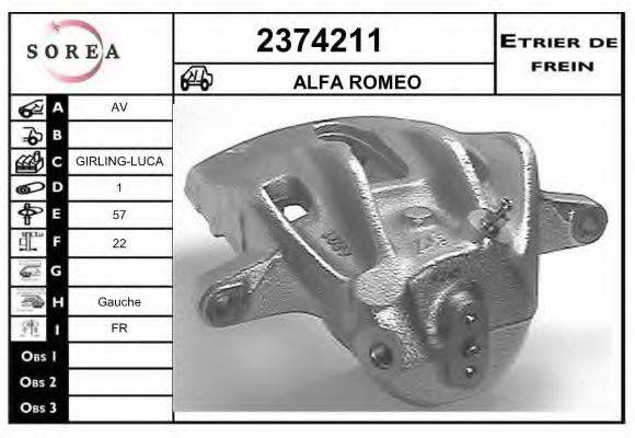 EAI 2374211 Тормозной суппорт