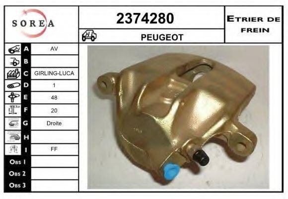 EAI 2374280 Тормозной суппорт