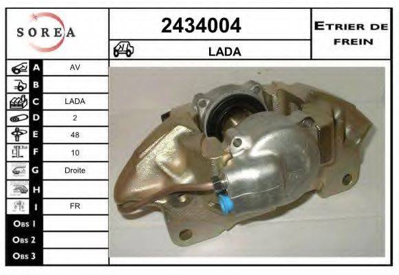 EAI 2434004 Тормозной суппорт