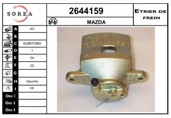 EAI 2644159 Тормозной суппорт