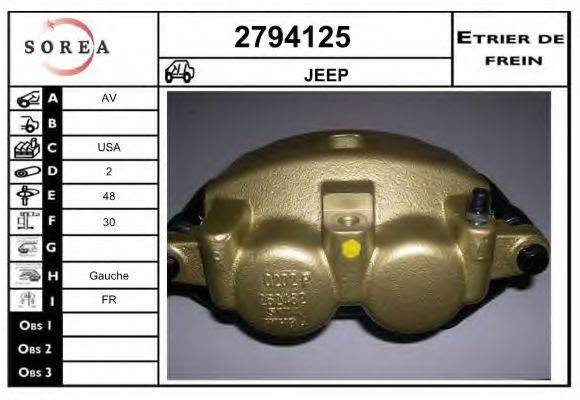 EAI 2794125 Тормозной суппорт