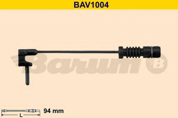 BARUM BAV1004 Сигнализатор, износ тормозных колодок