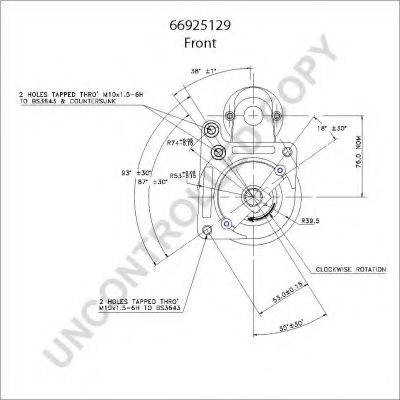 PRESTOLITE ELECTRIC 66925129 Стартер