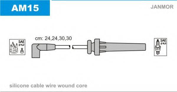 JANMOR AM15 Комплект проводов зажигания