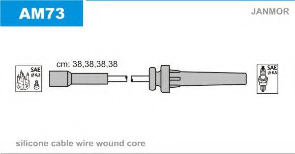 JANMOR AM73 Комплект проводов зажигания