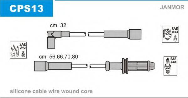 JANMOR CPS13 Комплект проводов зажигания
