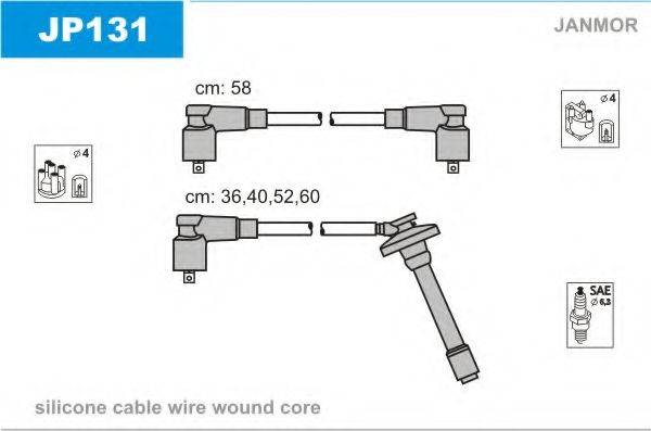 JANMOR JP131 Комплект проводов зажигания