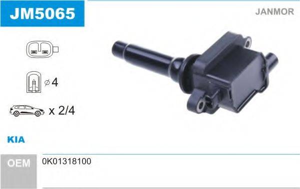JANMOR JM5065 Катушка зажигания