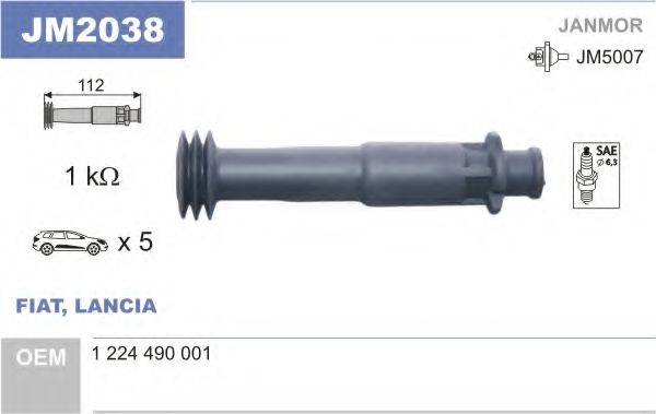 JANMOR JM2038 Вилка, катушка зажигания