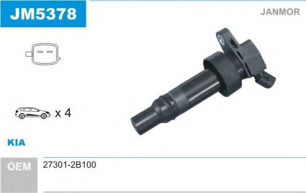 JANMOR JM5378 Катушка зажигания