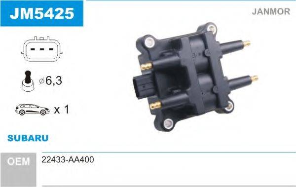 JANMOR JM5425 Катушка зажигания