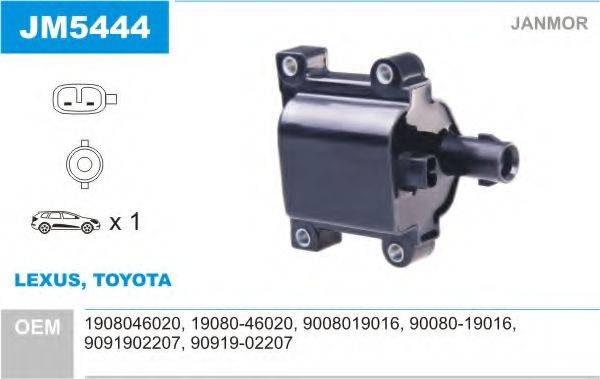 JANMOR JM5444 Катушка зажигания