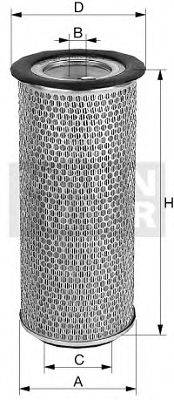 MANN-FILTER C17308 Воздушный фильтр