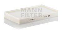 MANN-FILTER CU3540 Фильтр, воздух во внутренном пространстве