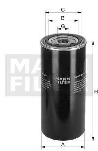 MANN-FILTER WD131451 Масляный фильтр