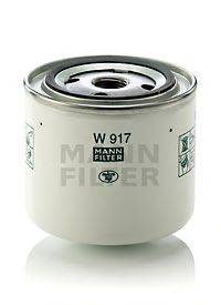 MANN-FILTER W917 Масляный фильтр; Гидрофильтр, автоматическая коробка передач; Фильтр, Гидравлическая система привода рабочего оборудования