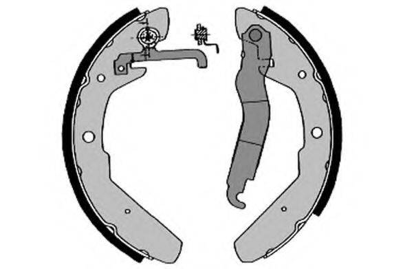 RAICAM 2397 Комплект тормозных колодок