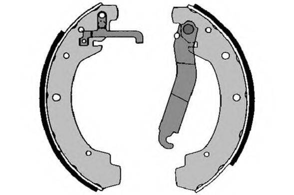 RAICAM 2457 Комплект тормозных колодок