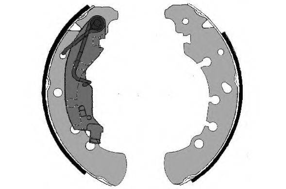 RAICAM 2859 Комплект тормозных колодок
