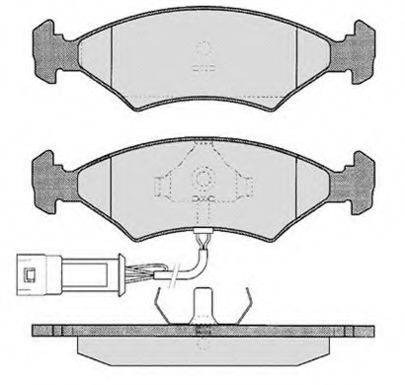 RAICAM RA02191 Комплект тормозных колодок, дисковый тормоз