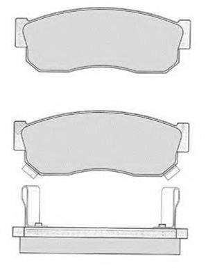 RAICAM RA02781 Комплект тормозных колодок, дисковый тормоз