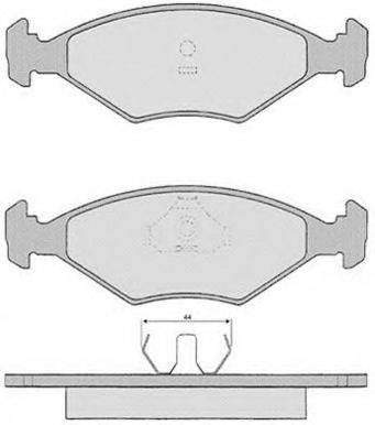 RAICAM RA03314 Комплект тормозных колодок, дисковый тормоз